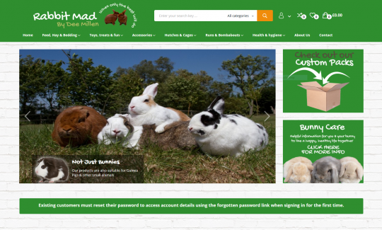 Dee Millen's Rabbit Mad online shop